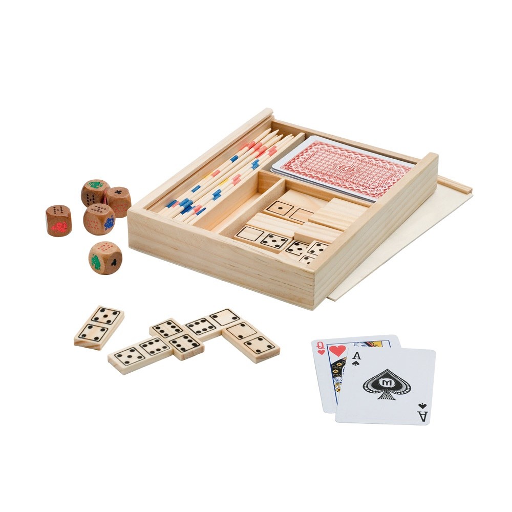 PLAYTIME. 4-in-1 game set