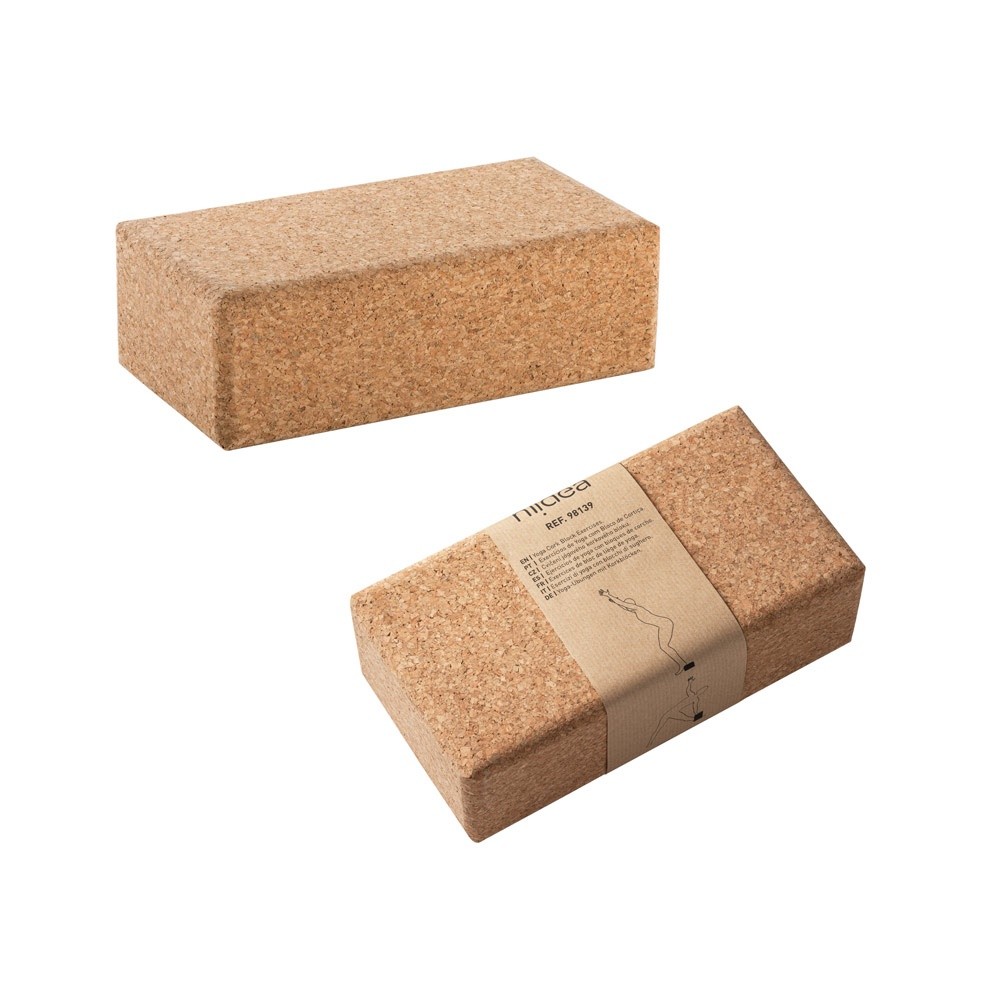 YALA. Yoga Cork Block