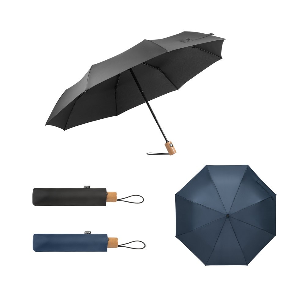 RIVER. rPET foldable umbrella