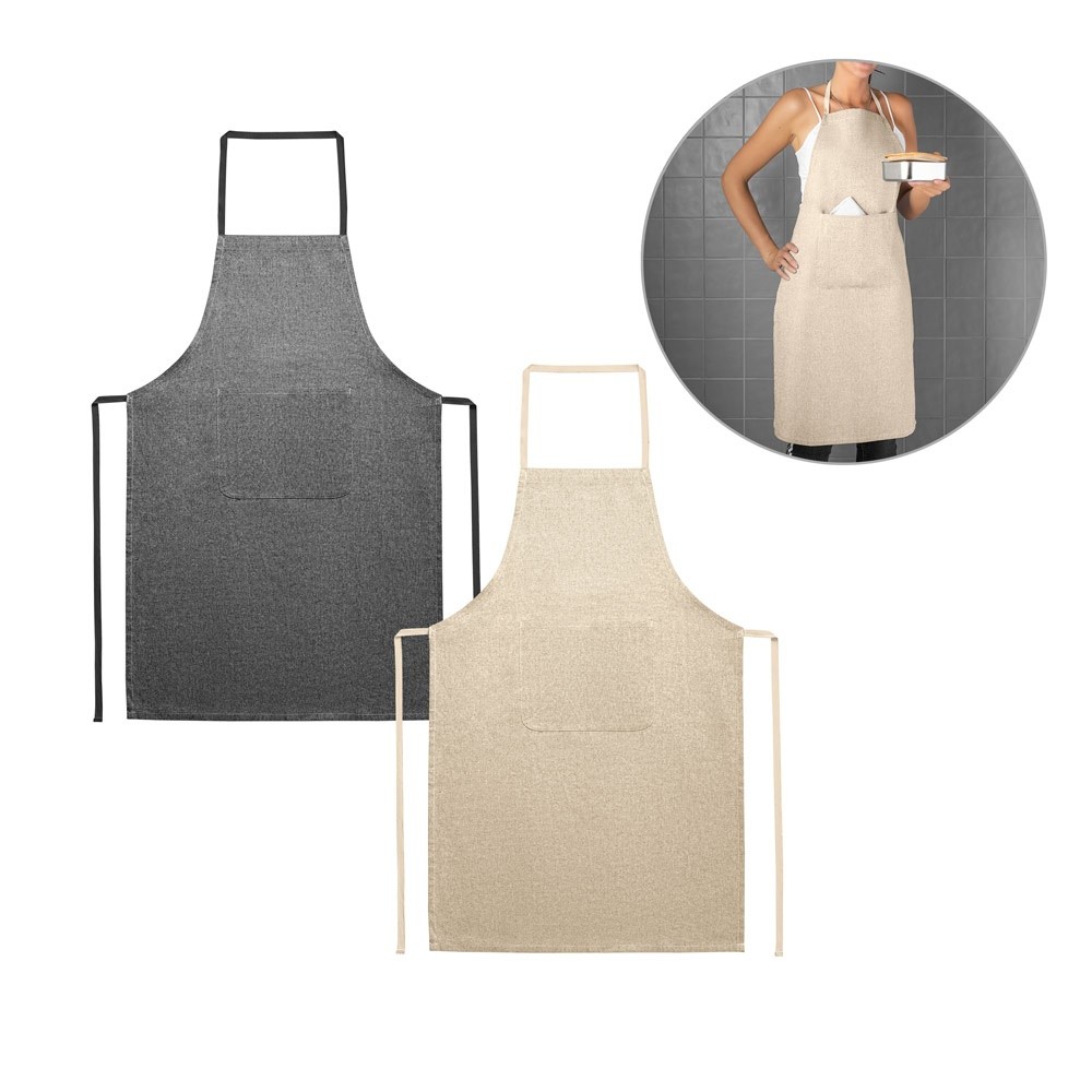 ZIMBRO. Apron with recycled cotton