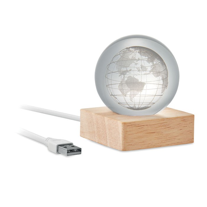 LED globe glass ball