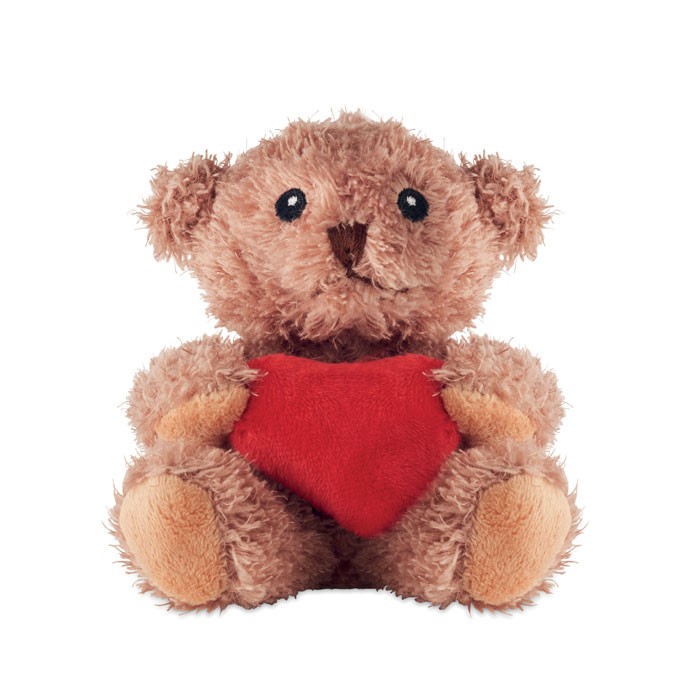 Teddy bear plush with heart