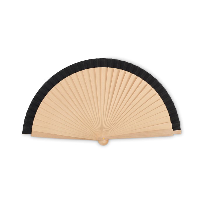 Manual hand fan wood