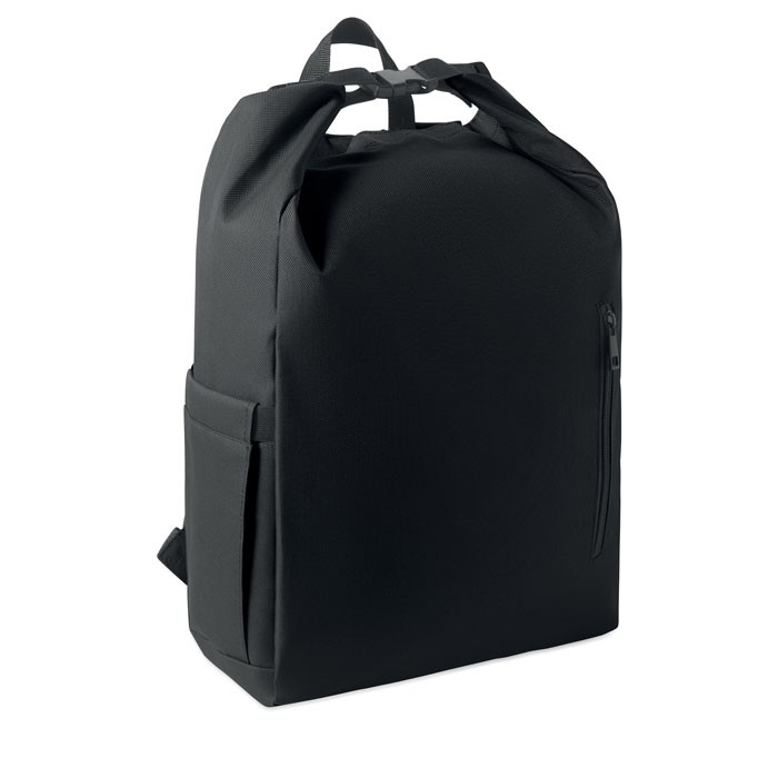 600D RPET rolltop backpack