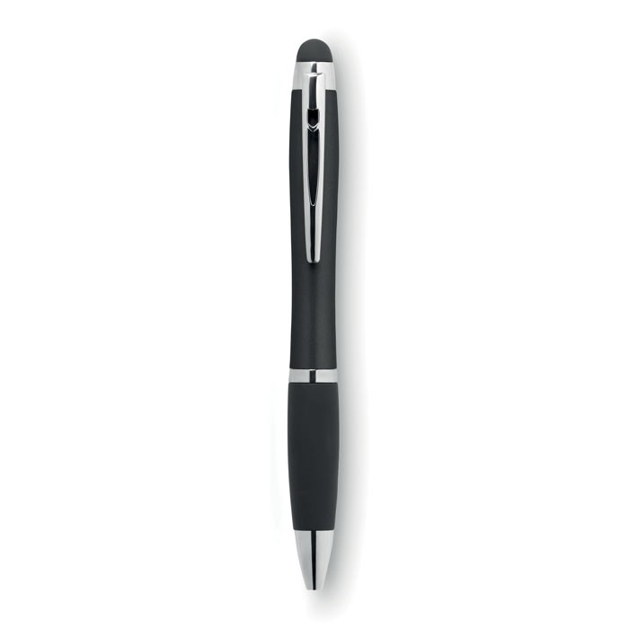 Twist ball pen with light