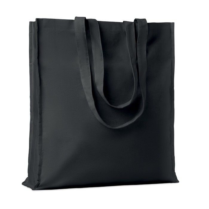 Cotton shopping bag w/ gusset