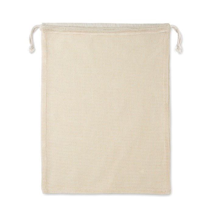 Re-usable cotton mesh food bag