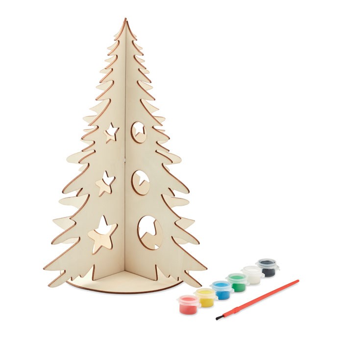 DIY wooden Christmas tree