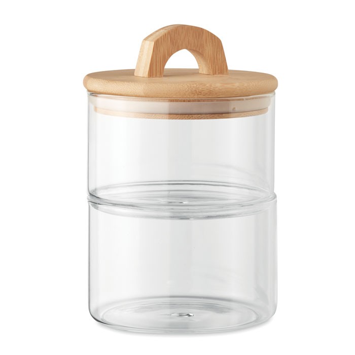 Borosilicate glass jar 1L