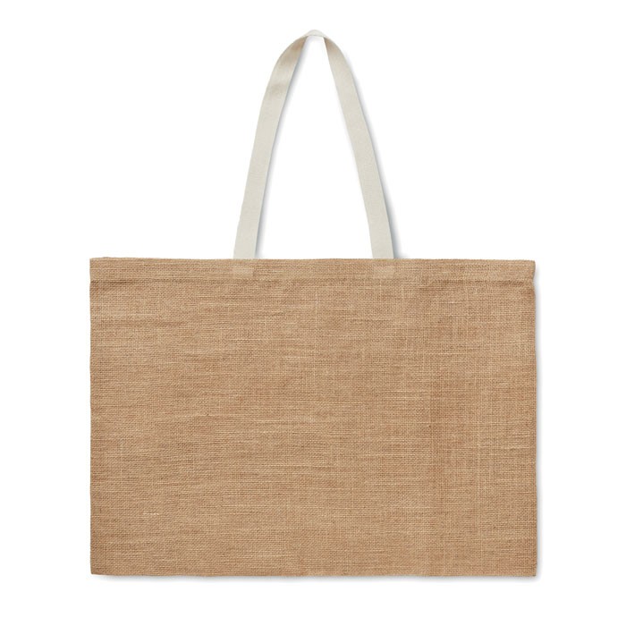 Jute shopping bag