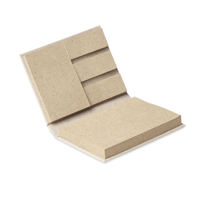 Sticky notes grass paper