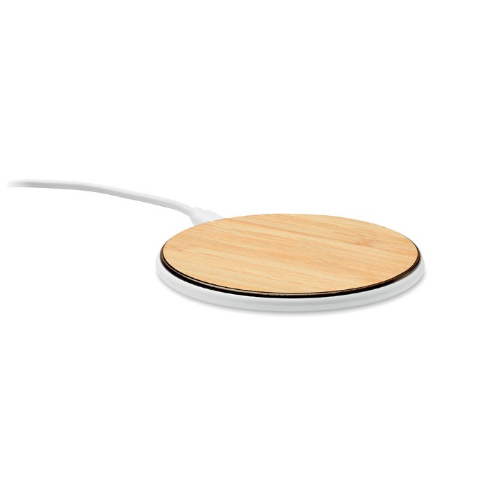 wireless charger 10W in bamboo
