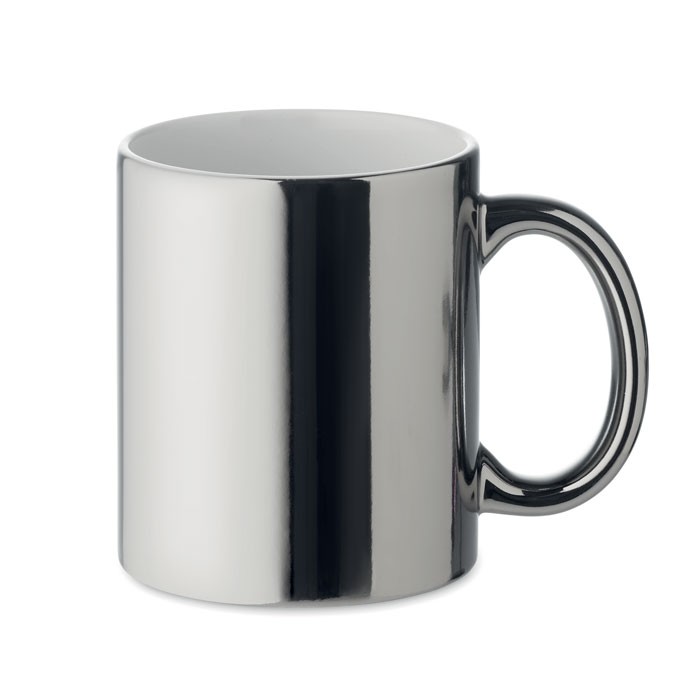 Ceramic mug metallic 300 ml