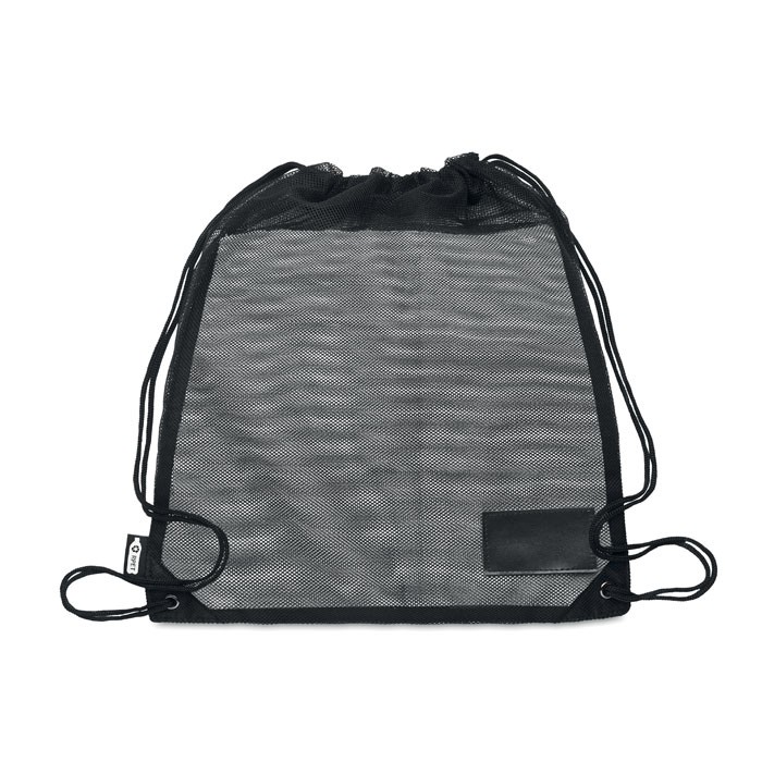 Τσάντα με κορδόνια περίσφιξης από διχτυωτό RPET