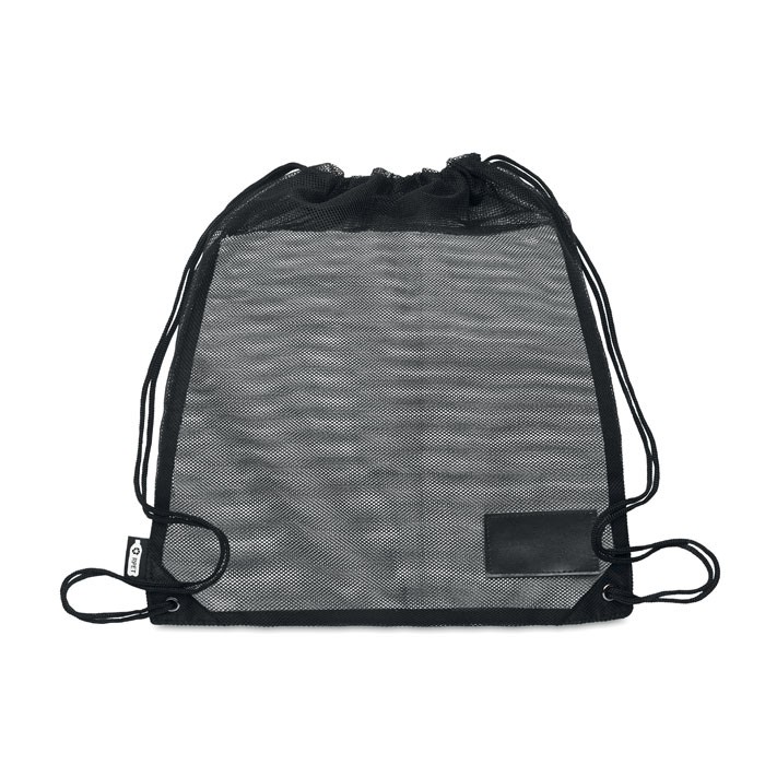 RPET mesh drawstring bag