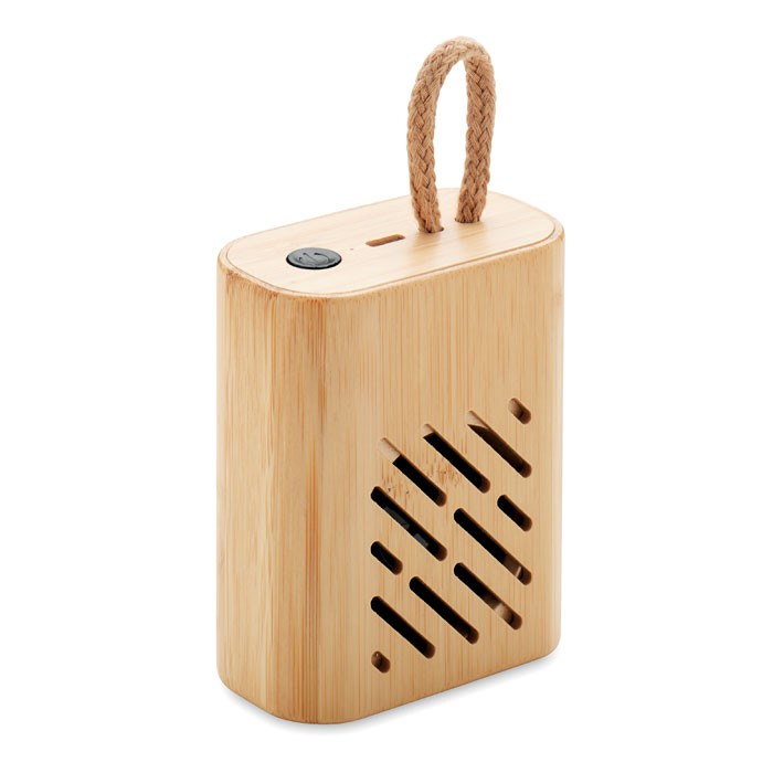 3W Bamboo wireless speaker